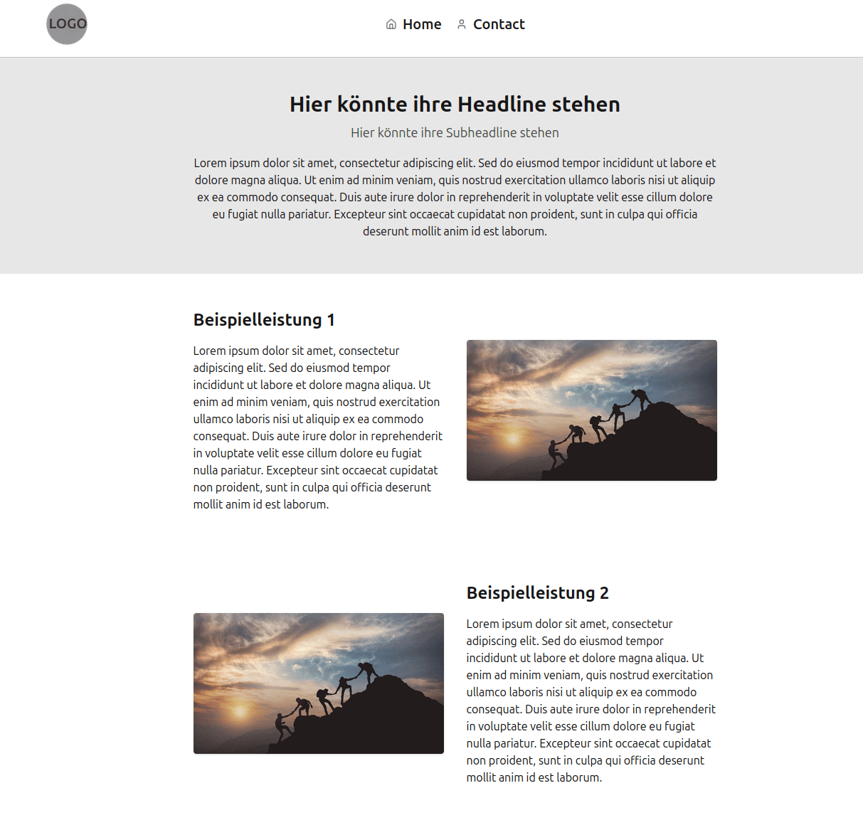 Landing Page for Small Businesses preview